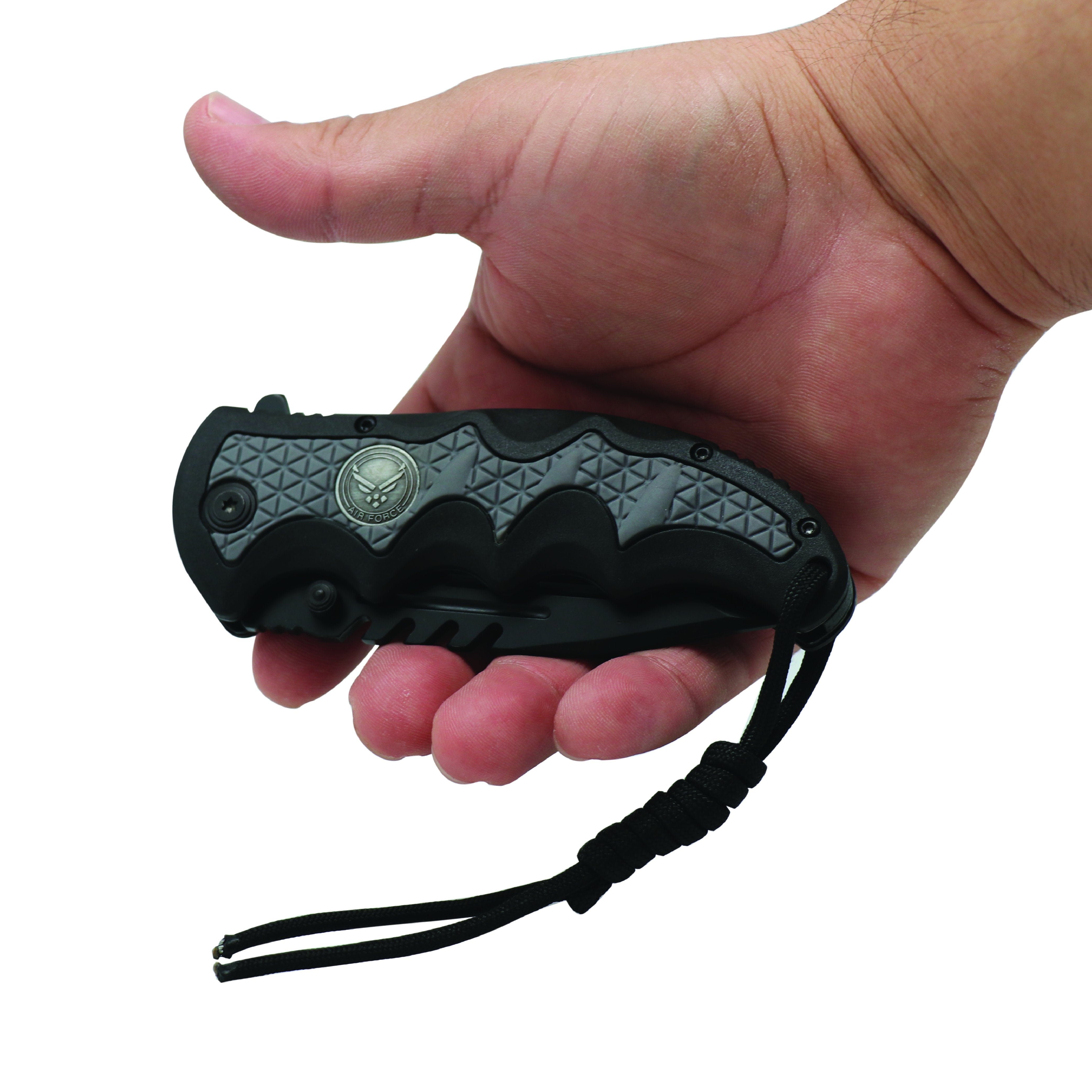Military Medallion 8.5" Rescue Knife Knife - Tophatter Daily Deals