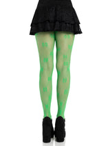 Clover Net Tights (Green) – Nylon Spandex Tights > Clothes > Hosiery > Pantyhose & Tights - Tophatter Daily Deals