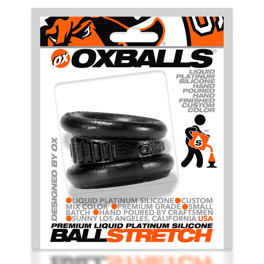 Neo Short Ballstretcher in Black Silicone > Sex Toys For Men > Ball Stretchers - Tophatter Daily Deals