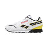 Reebok Men's Classic Leather Ripple Mu Shoes - White/Black/Prired White Black Prired Footwear - Tophatter Daily Deals
