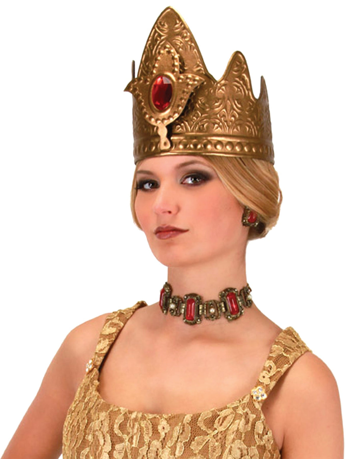 Queen Crown Adult Halloween Hats & Headpieces - Tophatter Daily Deals