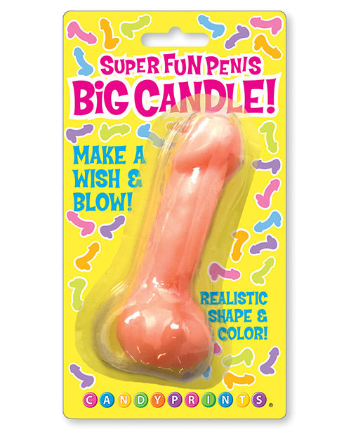 Super Fun Big Penis Candle - Flesh Default Title Bachelorette & Party Supplies - Tophatter Daily Deals