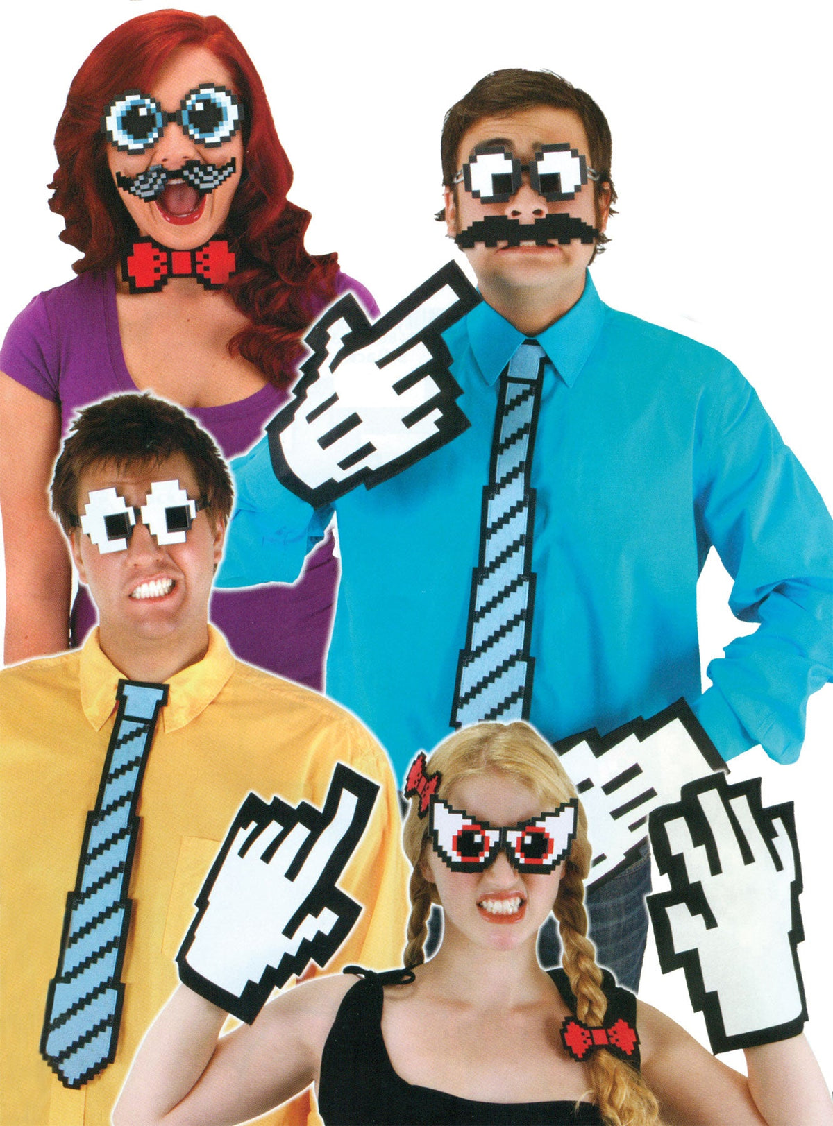 Pixel 8 Character Eye Set Costume Accessories - Tophatter Daily Deals