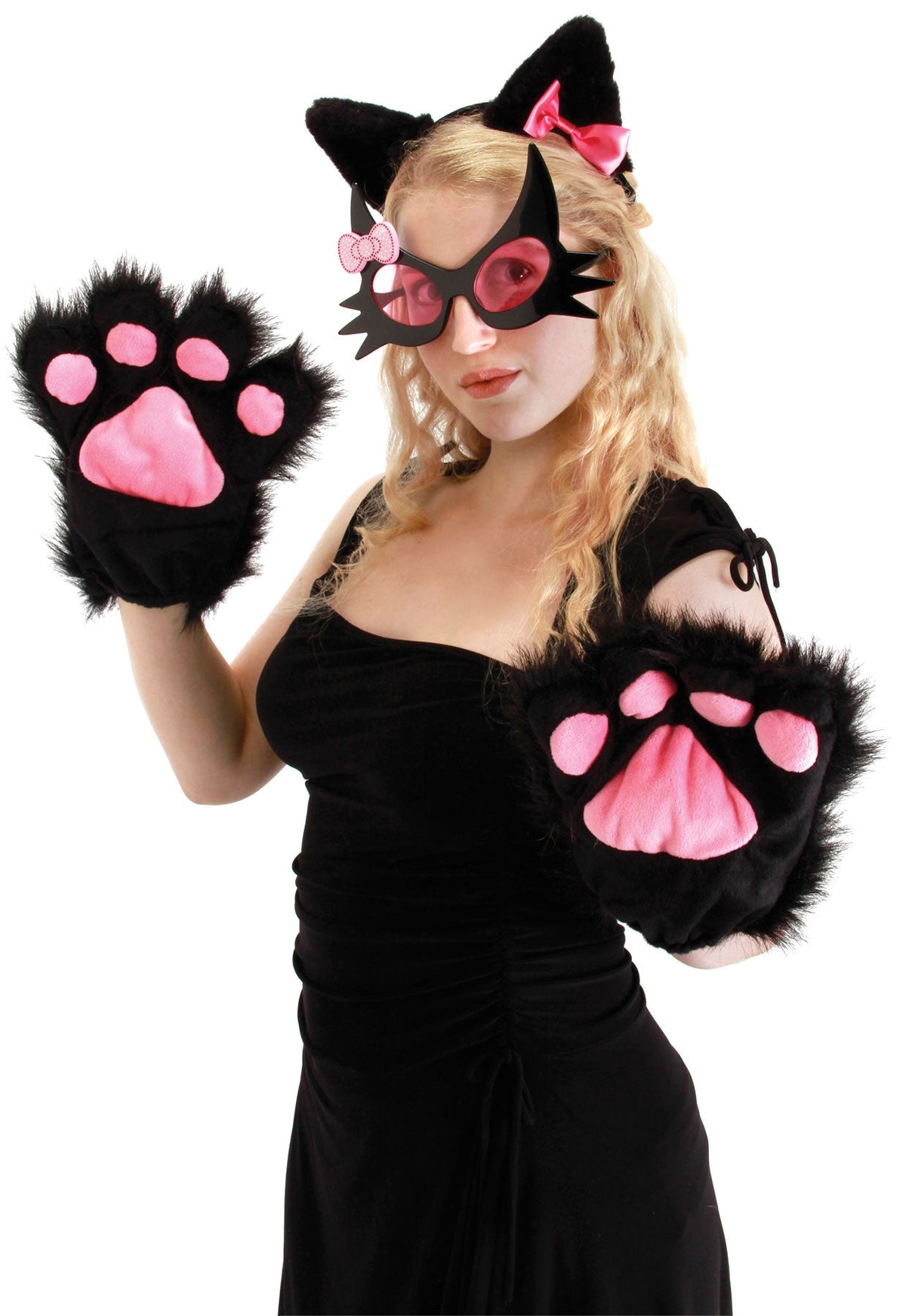 Kitty Paws Black Costume Accessories - Tophatter Daily Deals
