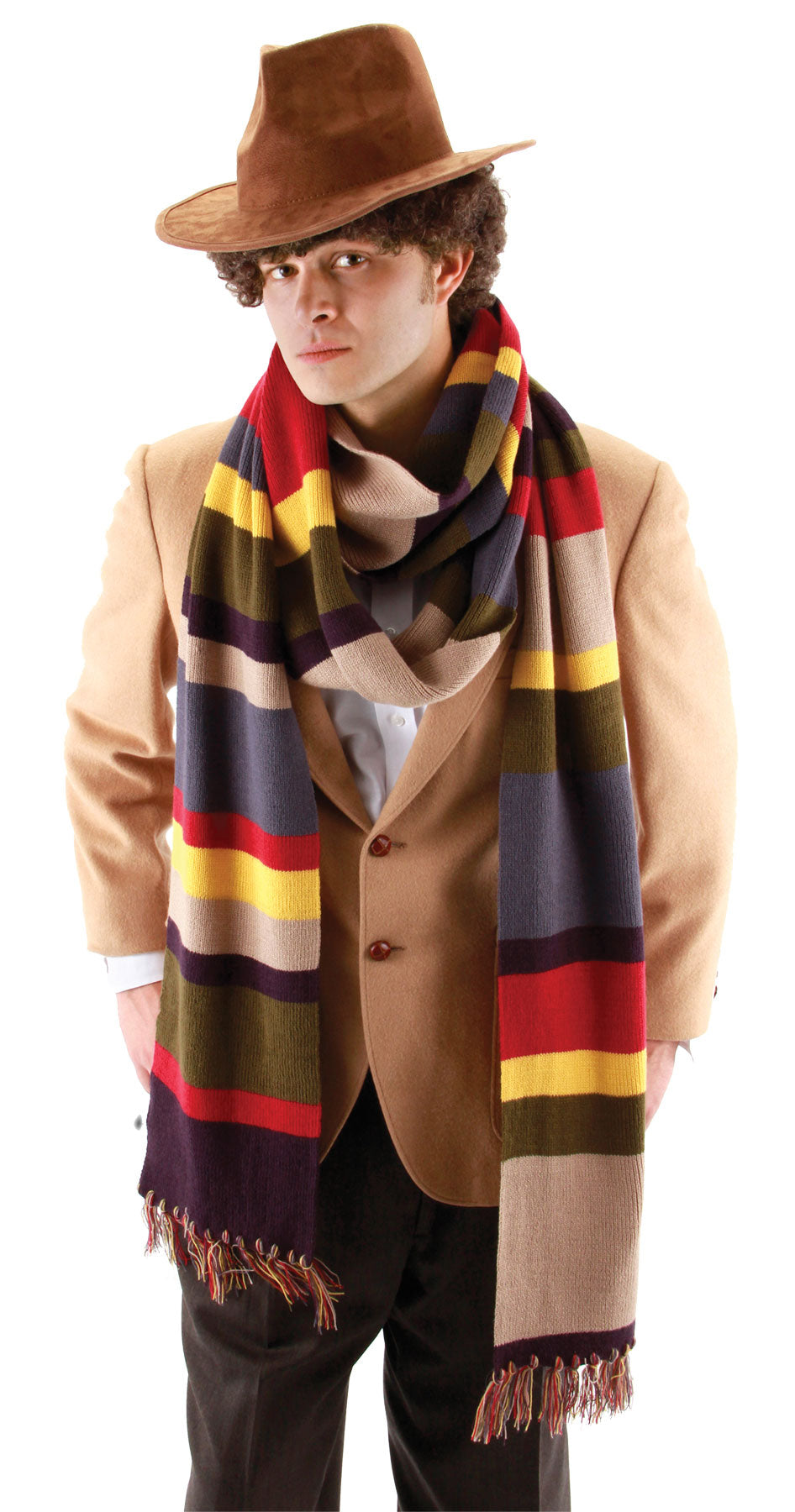 Doctor Who 4th Doctor Long Scarf Costume Accessories - Tophatter Daily Deals