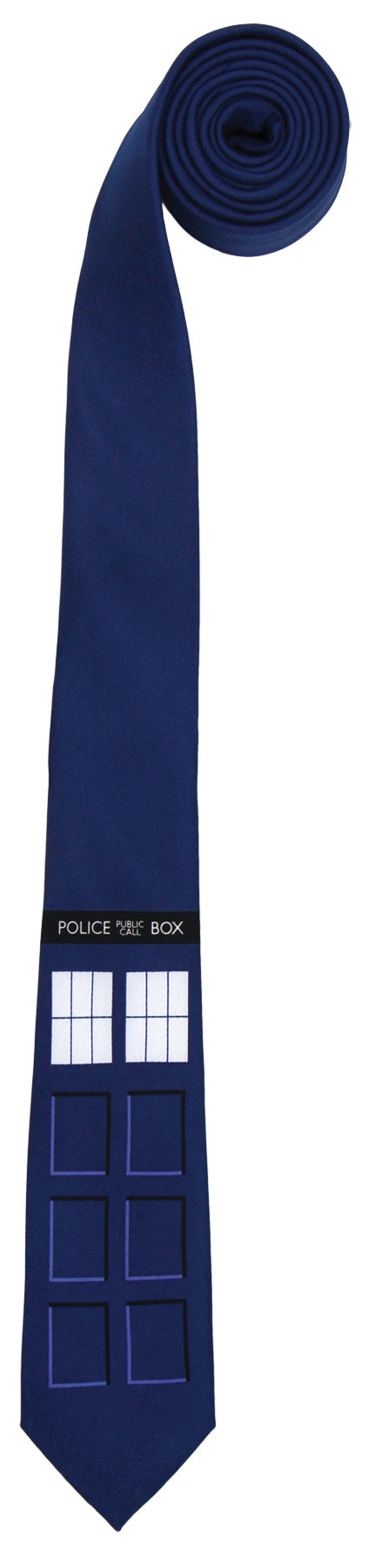 Doctor Who Tardis Skinny Tie Costume Accessories - Tophatter Daily Deals