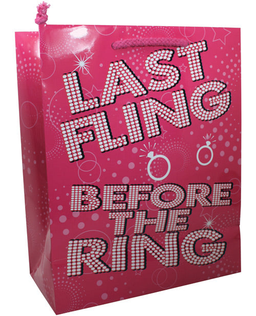 Last Fling Gift Bag Default Title Bachelorette & Party Supplies - Tophatter Daily Deals