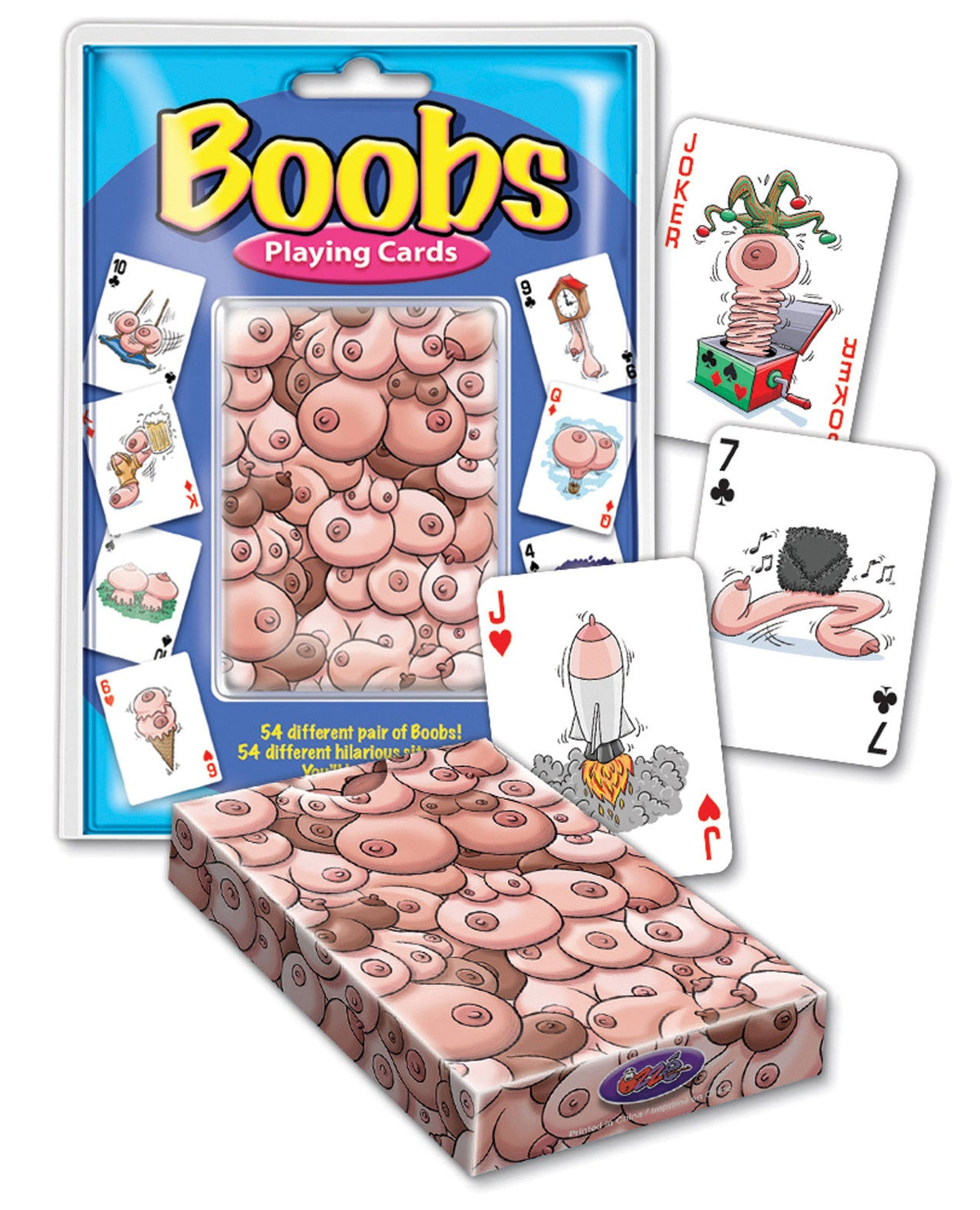 Ozze Boobs Playing Cards Default Title Games For Parties - Tophatter Daily Deals