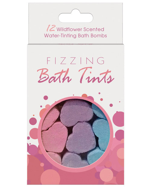 Fizzing Bath Tints Bath Bombs - Pack Of 12 Default Title Bath & Body - Tophatter Daily Deals