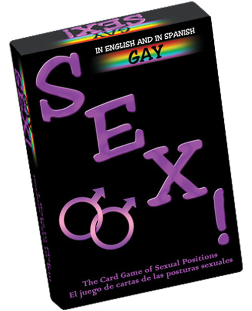 Gay Sex Card Game - Bilingual Setting The Mood - Tophatter Daily Deals