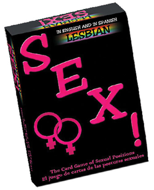 Lesbian Sex Card Game - Bilingual Setting The Mood - Tophatter Daily Deals