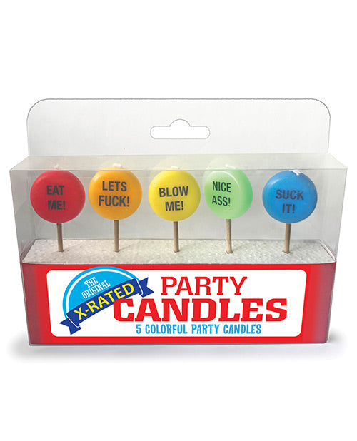 X-rated Party Candles - Set Of 5 Default Title Bachelorette & Party Supplies - Tophatter Daily Deals