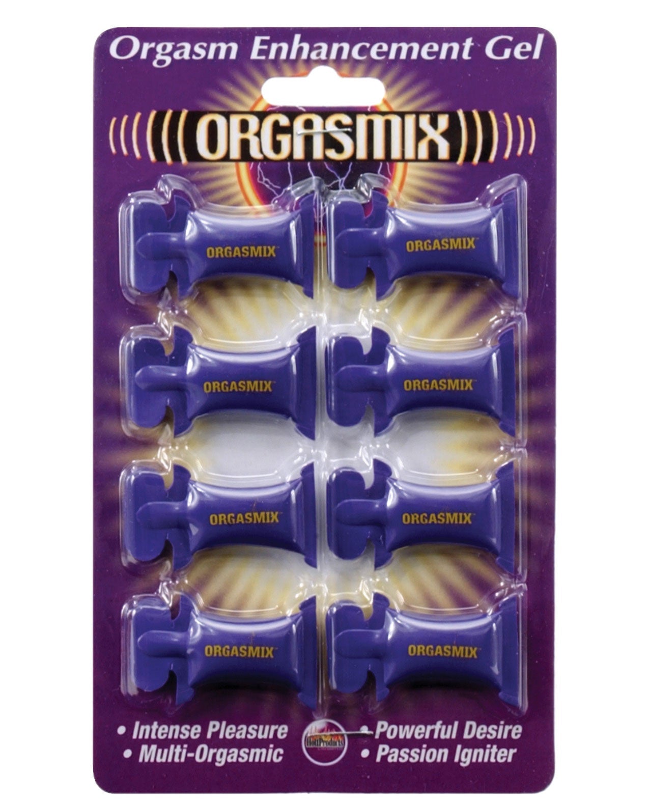 Orgasmix Enhance Gel - Pillow Pack Of 8 Default Title Sexual Enhancers - Tophatter Daily Deals