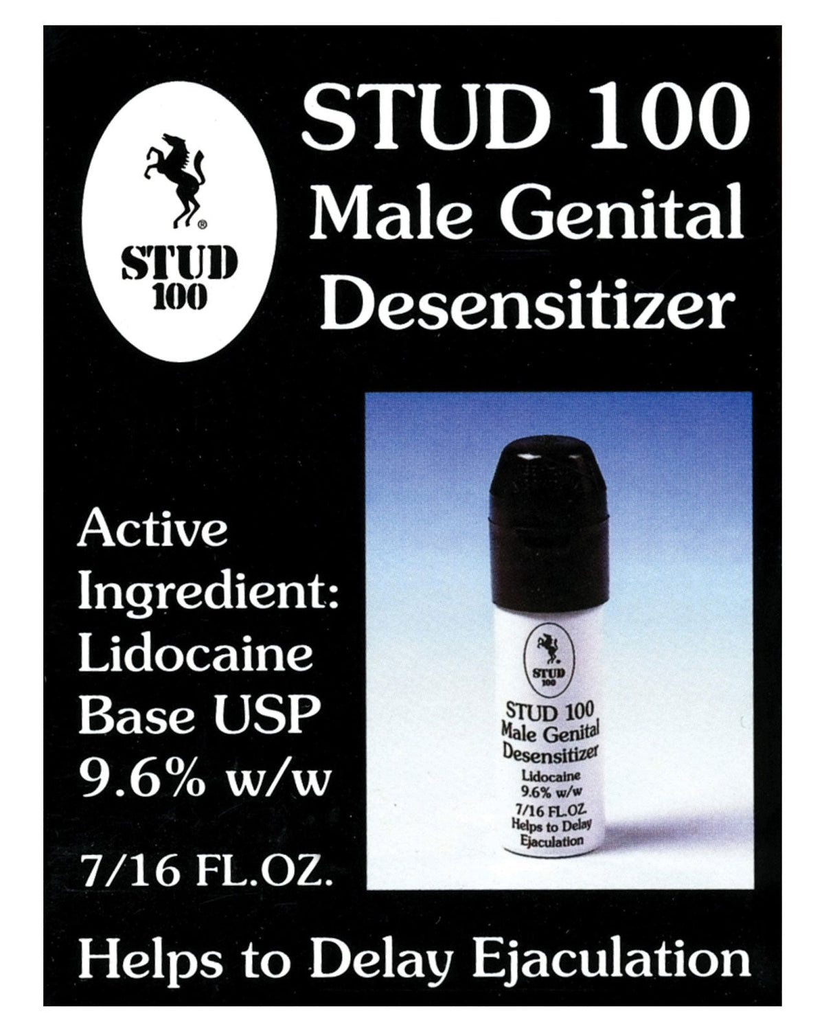 Stud 100 Male Genital Desensitizer Default Title Sexual Enhancers - Tophatter Daily Deals