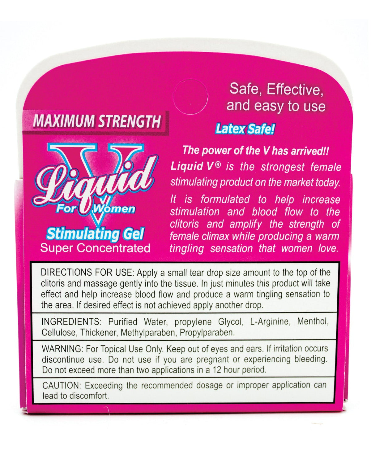 Liquid V Female Stimulant - Pillow Box Of 3 Sexual Enhancers - Tophatter Daily Deals