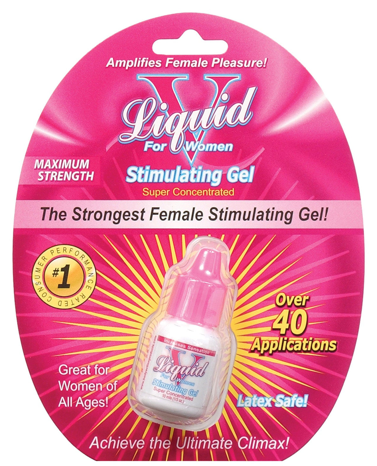 Liquid V Female Stimulant - 10 Ml Bottle In Clamshell Default Title Sexual Enhancers - Tophatter Daily Deals