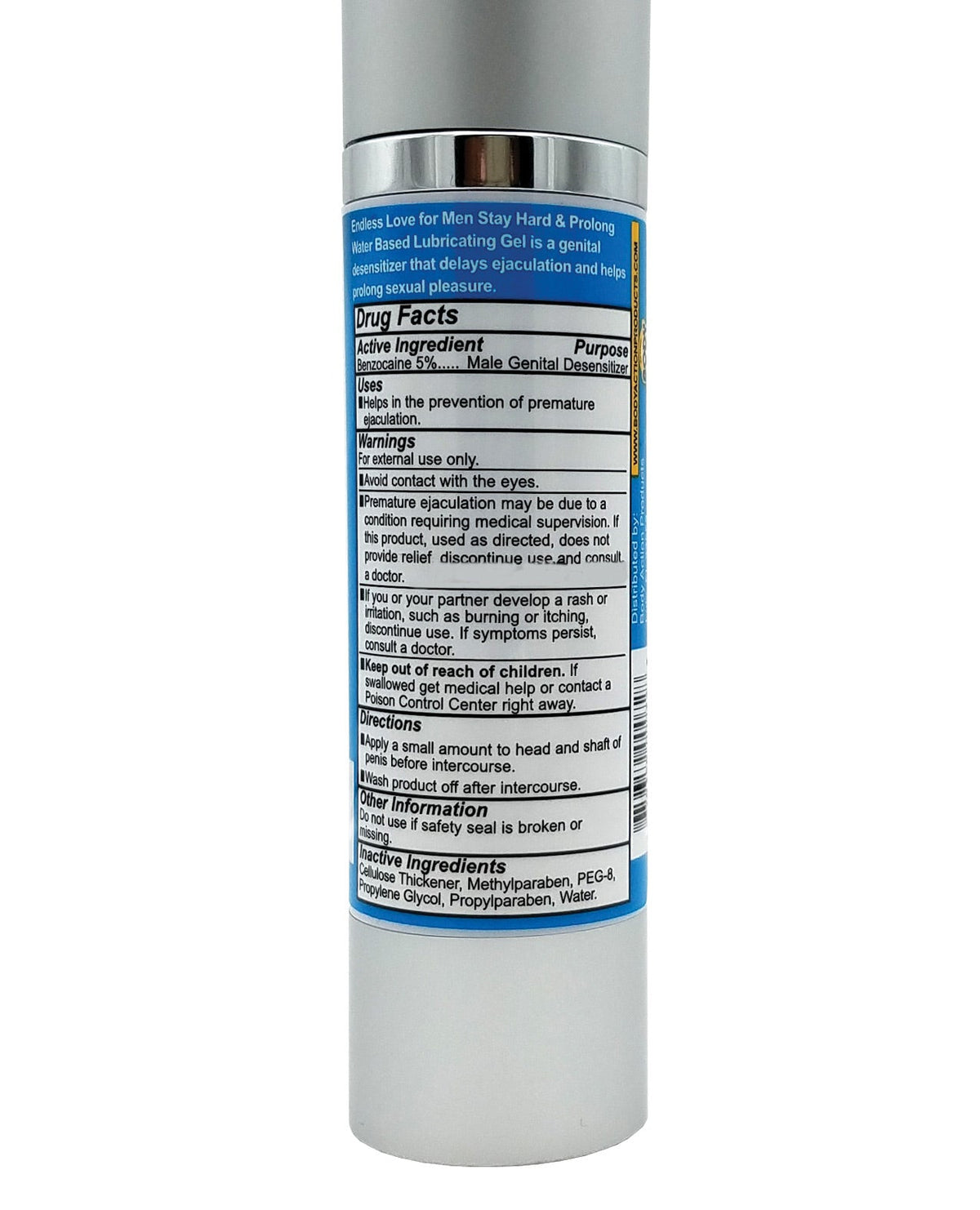 Endless Love For Men Stayhard & Prolong Lubricant - 1.7 Oz Sexual Enhancers - Tophatter Daily Deals