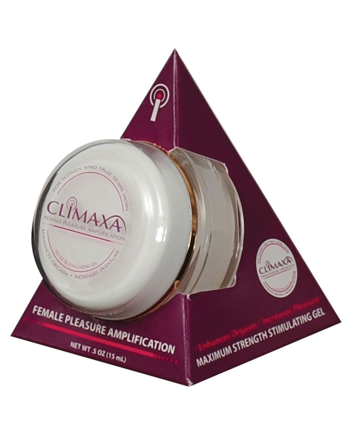 Climaxa Stimulating Gel - .5 Oz Jar Default Title Sexual Enhancers - Tophatter Daily Deals