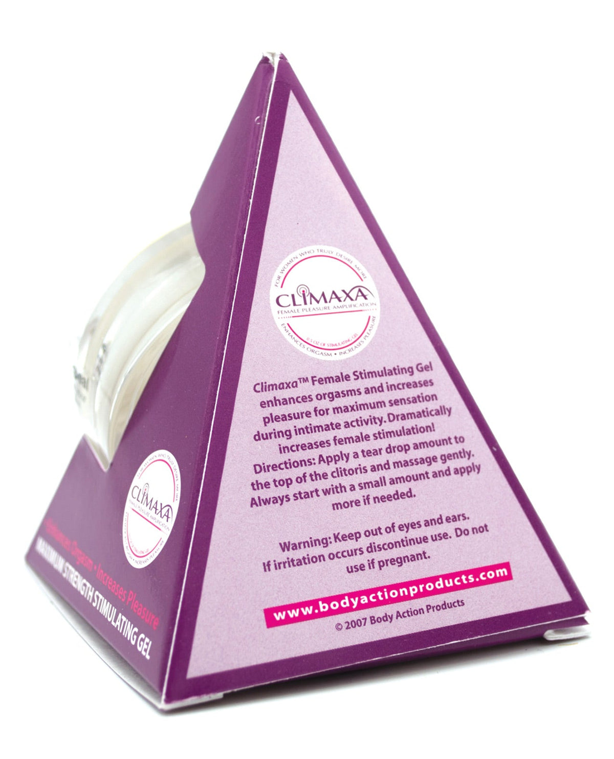 Climaxa Stimulating Gel - .5 Oz Jar Sexual Enhancers - Tophatter Daily Deals