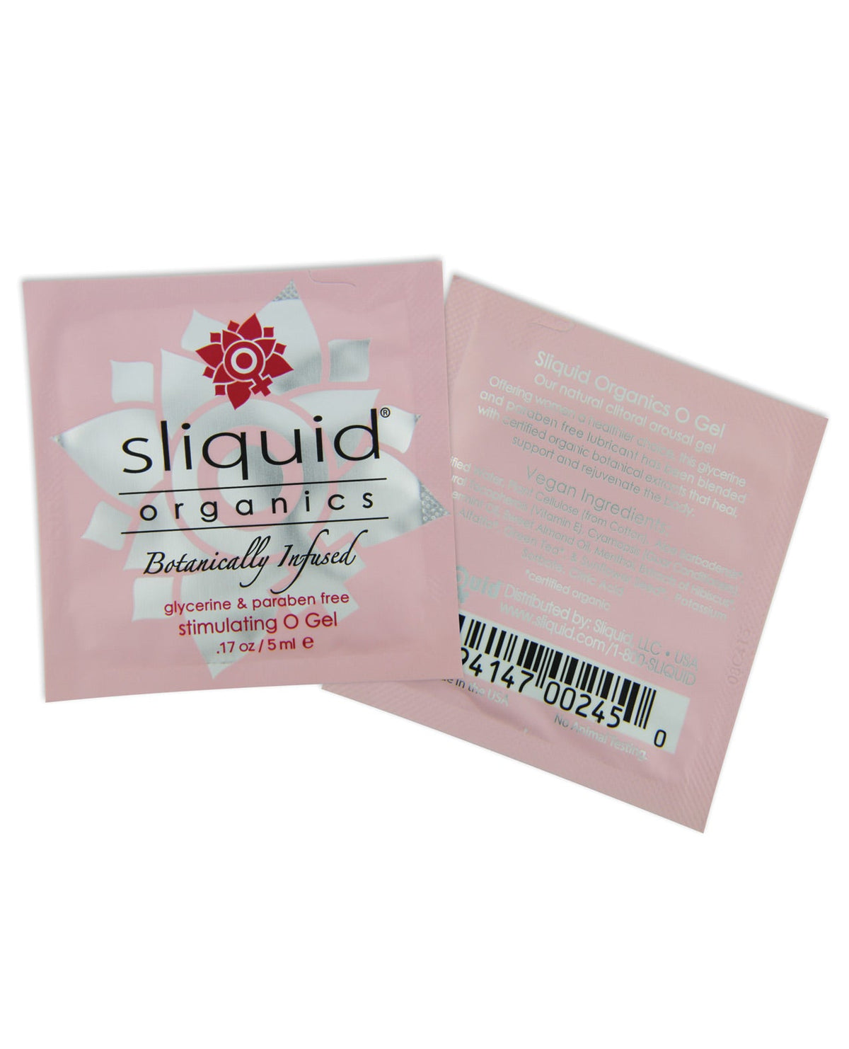 Sliquid Organics O Gel - .17 Oz Pillow Sexual Enhancers - Tophatter Daily Deals
