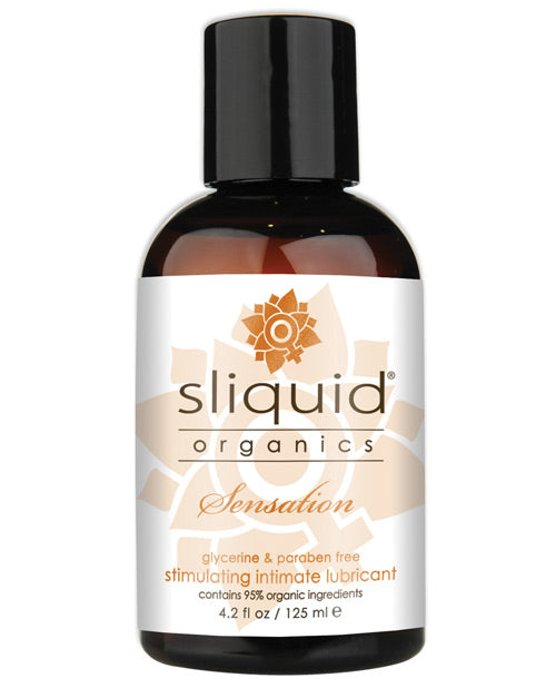 Sliquid Organics Sensation Lubricant - 4.2 Oz Default Title Lubes - Tophatter Daily Deals