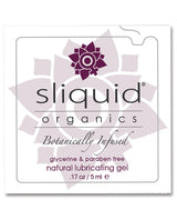 Sliquid Organics Natural Lubricating Gel - .17 Oz Pillow Default Title Lubes - Tophatter Daily Deals
