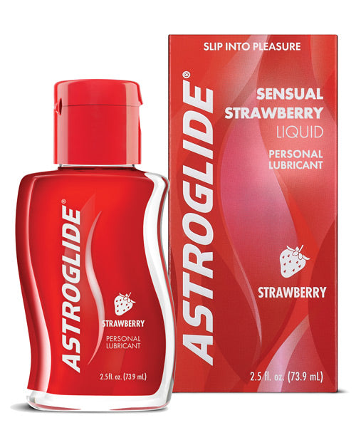 Astroglide Lubricant - 2.5 Oz Bottle Strawberry Default Title Lubes - Tophatter Daily Deals