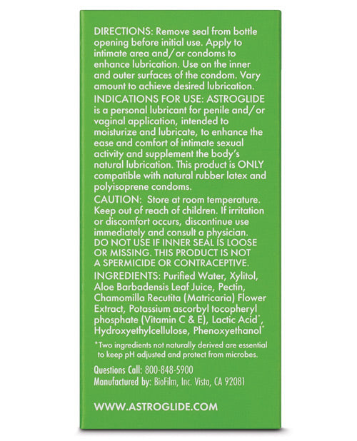Astroglide Natural Lubricant - 2.5 Oz Bottle Lubes - Tophatter Daily Deals
