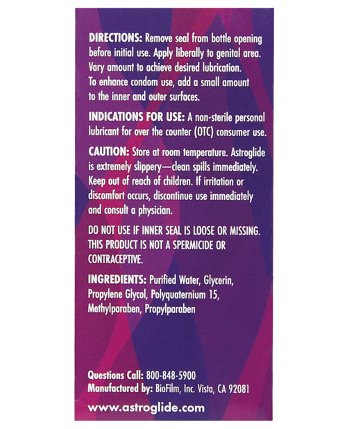 Astroglide Lubricant - 2.5 Oz Bottle Lubes - Tophatter Daily Deals