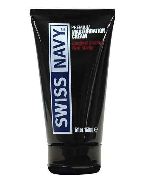 Swiss Navy Premium Masturbation Cream - 5 Oz Tube Default Title Lubes - Tophatter Daily Deals