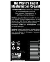 Swiss Navy Premium Masturbation Cream - 5 Oz Tube Lubes - Tophatter Daily Deals