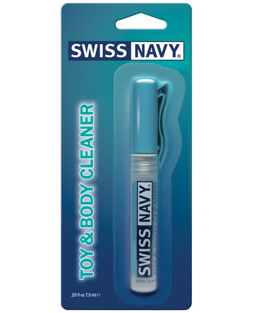 Swiss Navy Toy & Body Cleaner Refillable Spray- 7.5 Ml Default Title Protection - Tophatter Daily Deals
