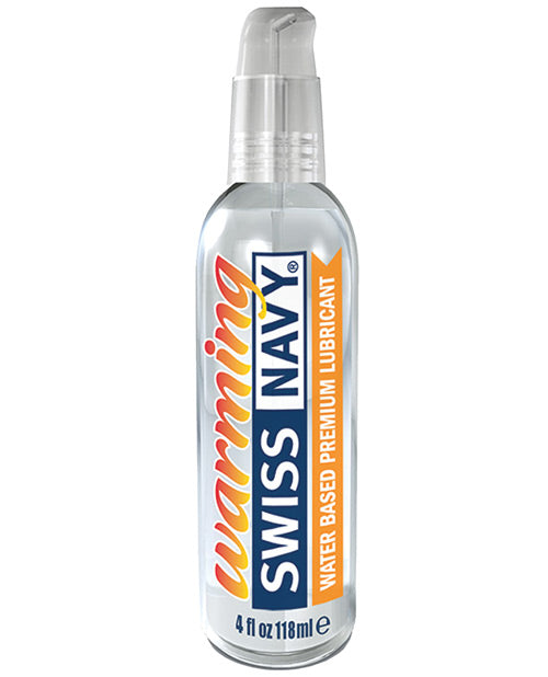 Swiss Navy Warming Water Based Lube - 4 Oz Default Title Lubes - Tophatter Daily Deals