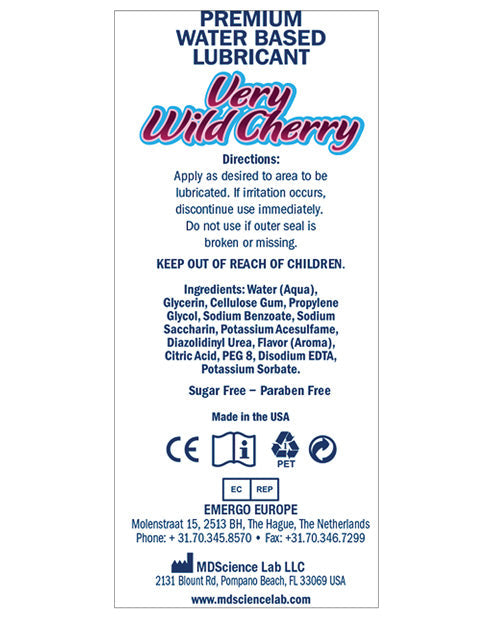 Swiss Navy Flavors - 4 Oz Very Wild Cherry Lubes - Tophatter Daily Deals