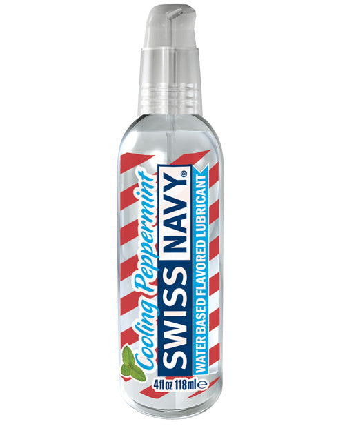 Swiss Navy Flavors - 4 Oz Cooling Peppermint Default Title Lubes - Tophatter Daily Deals
