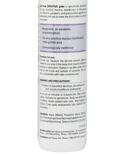 Pjur Med Sensitive Glide - 100ml Bottle Lubes - Tophatter Daily Deals