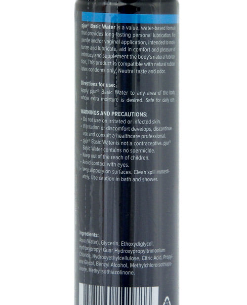 Pjur Basic Water Based Lubricant - 100 Ml Bottle Lubes - Tophatter Daily Deals