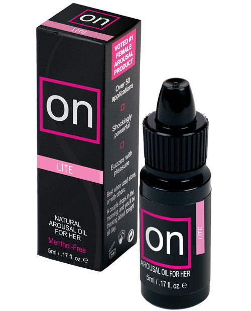 On Natural Arousal Oil For Her - Lite 5 Ml Bottle Default Title Sexual Enhancers - Tophatter Daily Deals