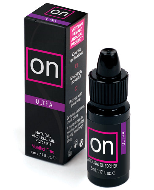 On Natural Arousal Oil For Her - Ultra 5 Ml Bottle Default Title Sexual Enhancers - Tophatter Daily Deals