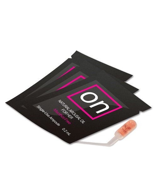On Natural Arousal Oil For Her - Ampoule Packet Default Title Sexual Enhancers - Tophatter Daily Deals