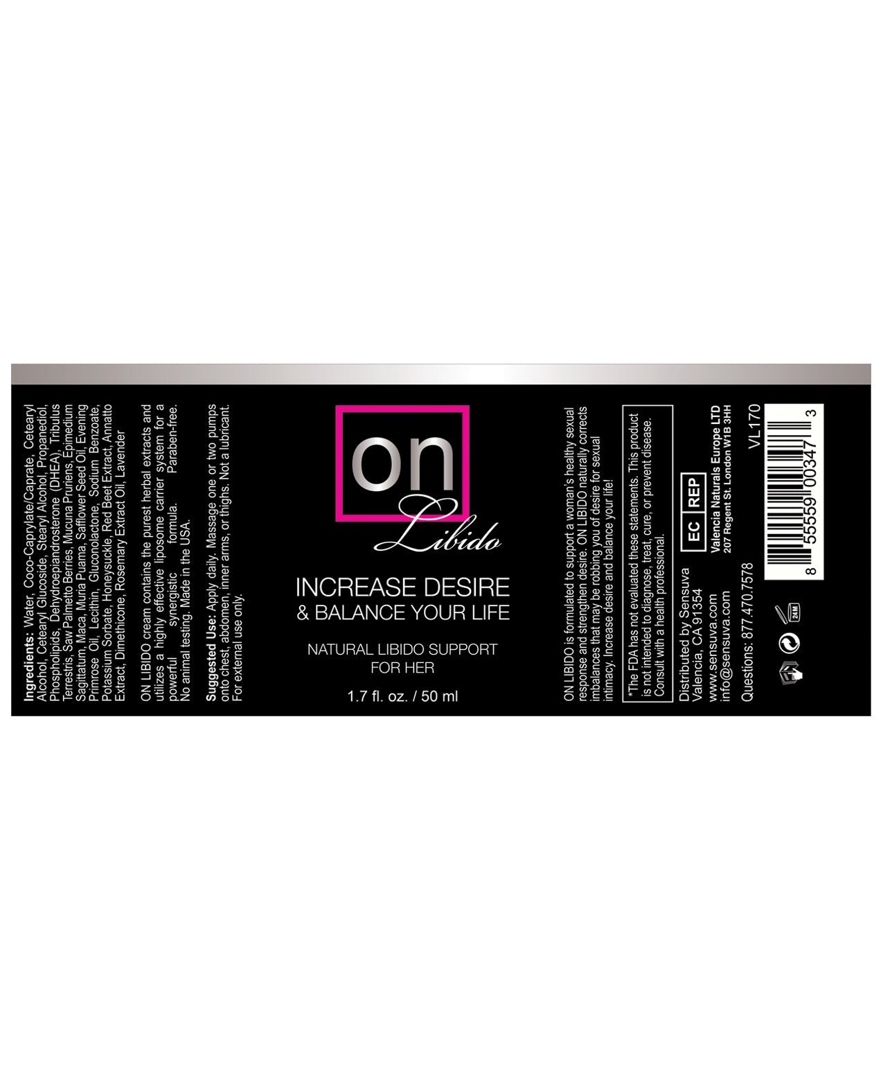 On Libido For Her Increased Desire Sexual Enhancers - Tophatter Daily Deals