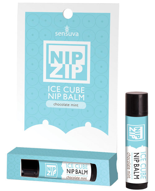 Sensuva Nip Ip Ice Cube Nip Balm - Chocolate Mint Default Title Body Fun - Tophatter Daily Deals