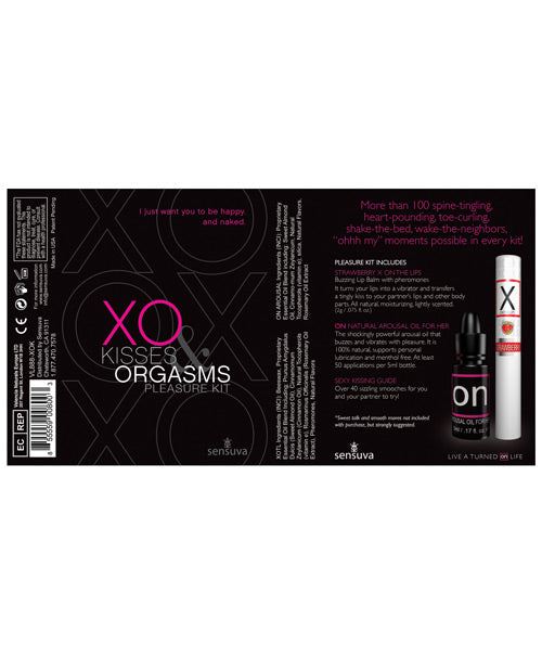 Xo Kisses & Orgasms Pleasure Kit Sexual Enhancers - Tophatter Daily Deals