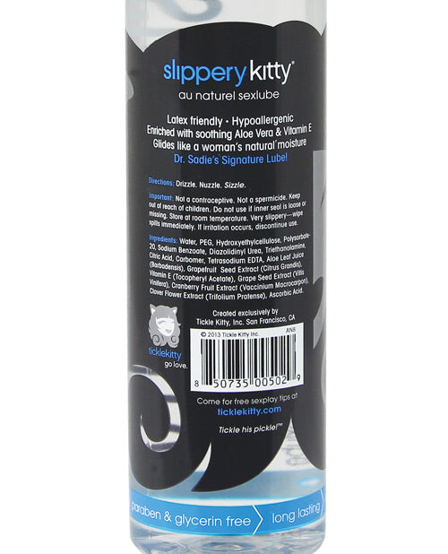 Dr. Sadie's Signature Slippery Kitty - 8 Oz. Au Natural Lubes - Tophatter Daily Deals