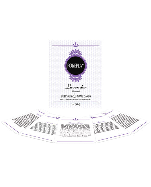 Foreplay Bath Set Lavender Default Title Bath & Body - Tophatter Daily Deals