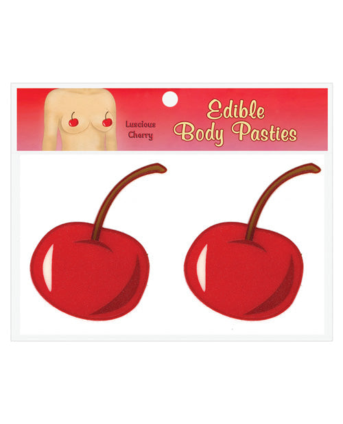 Edible Body Pasties - Luscious Cherry Default Title Body Fun - Tophatter Daily Deals