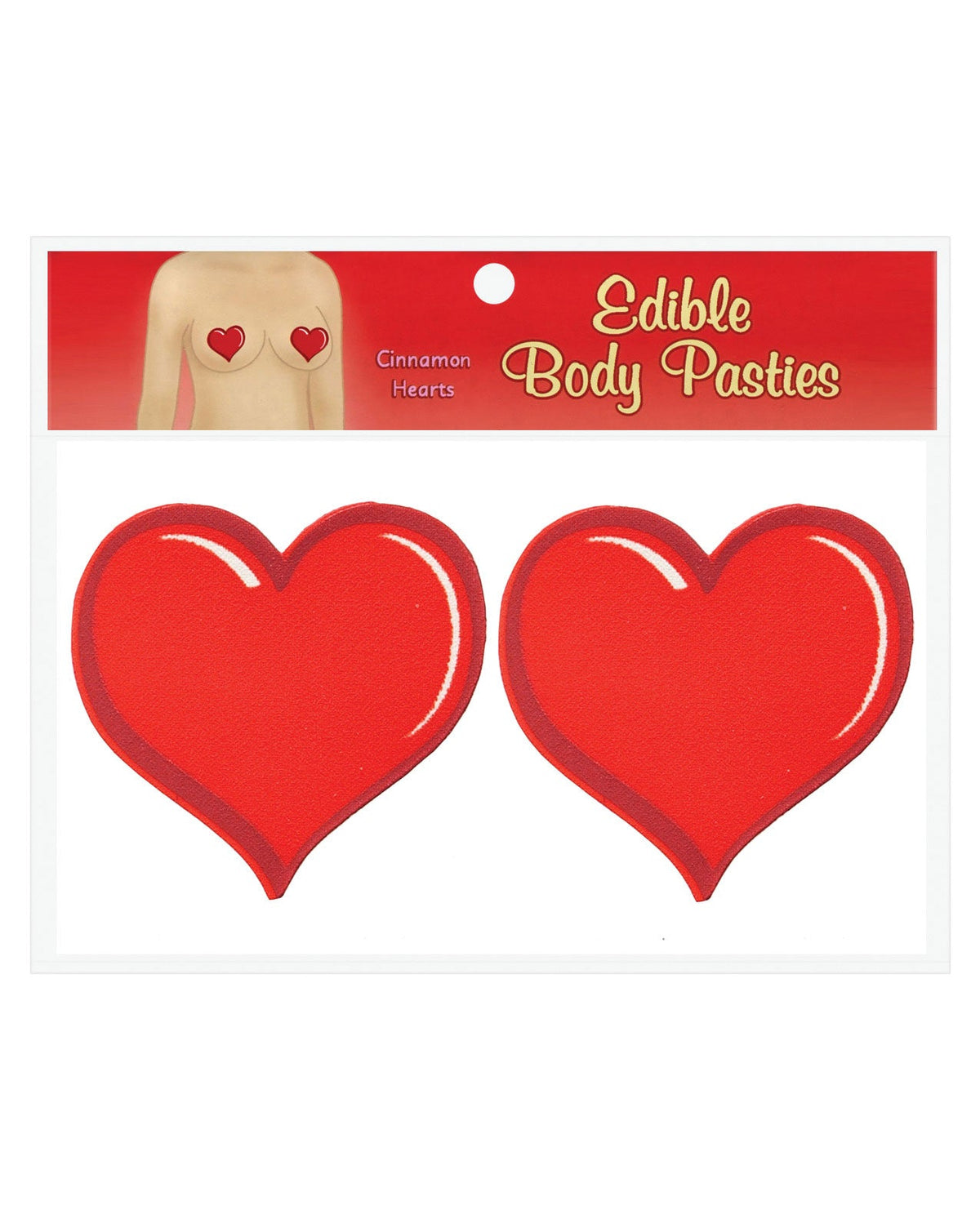 Edible Body Pasties - Cinnamon Default Title Body Fun - Tophatter Daily Deals