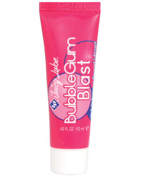 Id Juicy Waterbased Lube - 12 G Tube Bubblegum Blast Default Title Lubes - Tophatter Daily Deals