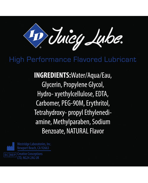 Id Juicy Waterbased Lube - 3.8 Oz Pump Pina Colada Lubes - Tophatter Daily Deals