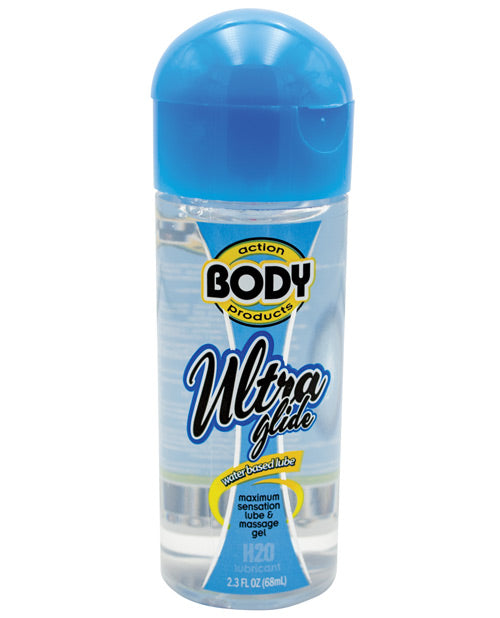 Body Action Ultra Glide Water Based - 2.3 Oz Bottle Default Title Lubes - Tophatter Daily Deals